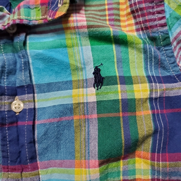 Lot Of 5 Short Sleeve Shirts Button Down & Polo Sz 5 RL POLO, JB, CP, BOB - Picture 15 of 16